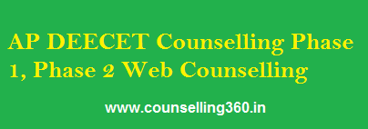 latest news of ap deecet counselling 2016